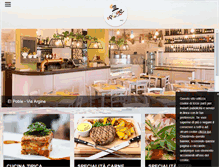 Tablet Screenshot of elpobletrattoria.com